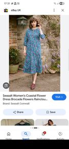 Seasalt cornwall Coastal Flower Dress Size 10