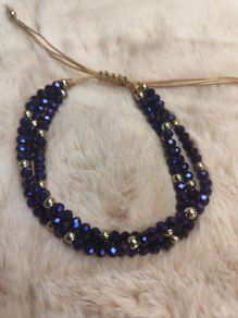 blue bracelet