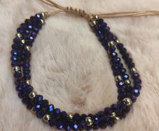 blue bracelet