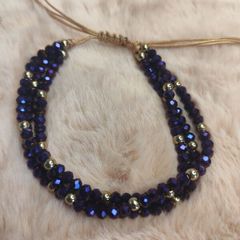 blue bracelet