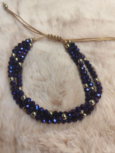 blue bracelet