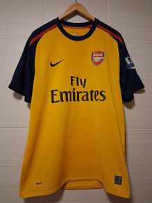 Arsenal Jersey. Official Nike Arsenal Away Jersey From Season 2008 / 2009. Authentic Original From The Time.  Not A Modern Day Remake.