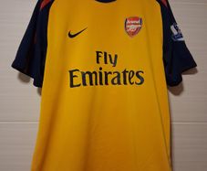 Arsenal Jersey. Official Nike Arsenal Away Jersey From Season 2008 / 2009. Authentic Original From The Time.  Not A Modern Day Remake.