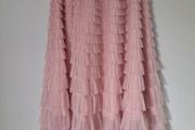 Pink Ruffle skirt size XL, UK 14/16