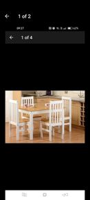 Table And 4 Chairs Reduced To 80 Need Gone