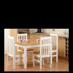 Table And 4 Chairs Reduced To 80 Need Gone