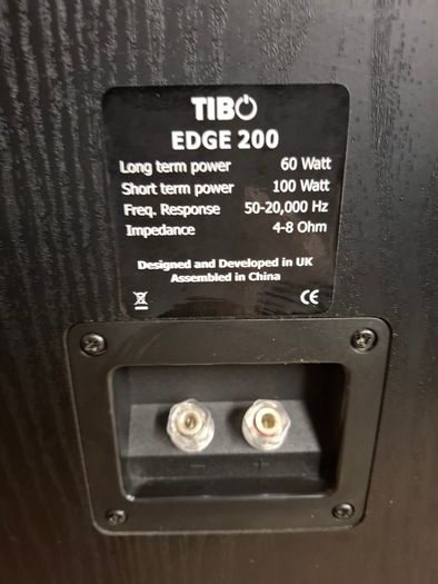 Tibo Edge 200 Floor Speakers 100w - New