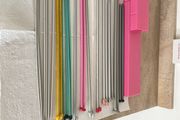 Knitting needles x12 plus holder , most metal &amp; vintage