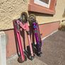 Micro Scooter x 2 One pink and one purple Image 2