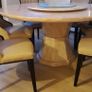 marble table and six chairs Image 4