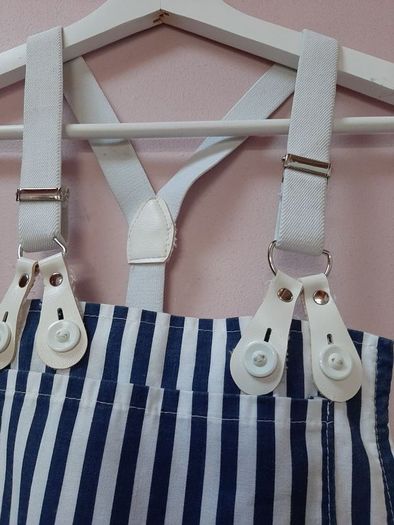 vintage Dungarees 100% cotton with braces