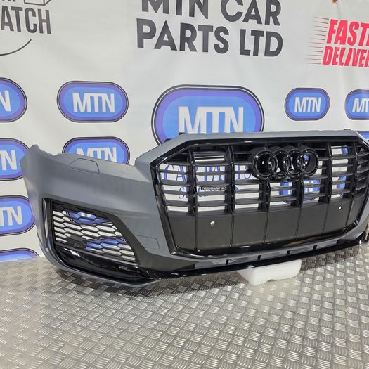 Complete Front Bumper for Audi Q7 / SQ7 2020-2024 S-Line Black Line 4M