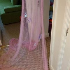 Mosquito Net Canopy pink