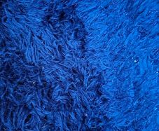 Shaggy Rug small navy blue