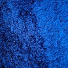 Shaggy Rug small navy blue
