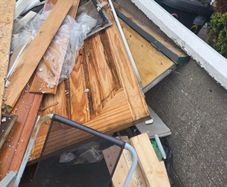 Old door. Mix of wood
