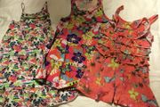 Girls tunic tops for summer. Age 7/8