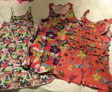 Girls tunic tops for summer. Age 7/8