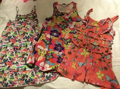 Girls tunic tops for summer. Age 7/8