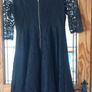 Jolie Moi Black lace dress Image 2