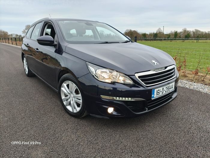2016 Peugeot 308 Estate (Tax 01/27 NCT 10/26) Low KMs
