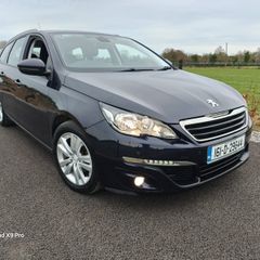 2016 Peugeot 308 Estate (Tax 01/27 NCT 10/26) Low KMs