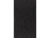 PU Stone Wall Panel Rock Surface Black 120x60cm