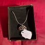 925 Sterling Silver Necklace & White Metal Ring. Image 2