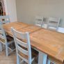 Solid Oak Extending Dining Table and Chairs Image 2