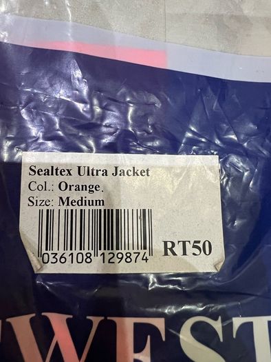 Portwest RT50 Sealtex Ultra Hi-Vis Rain Jacket - Waterproof, Class 3 (Orange)