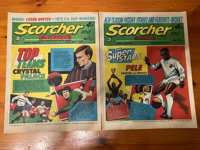 Comics: 'Scorcher and Score' 1972 (21 numbers)