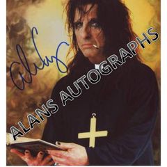 Alice Cooper Autograph
