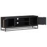 TV Cabinet 120x30x40 cm Solid Mango Wood Image 2
