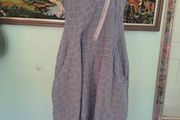 My Soul designer barrel shape grey dress with pockets
