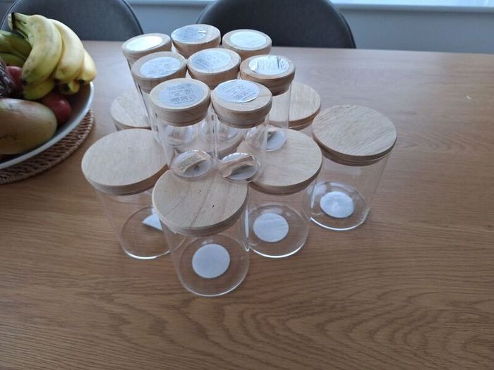 glass jars