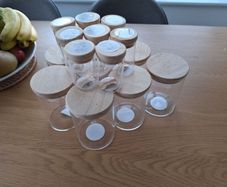 glass jars