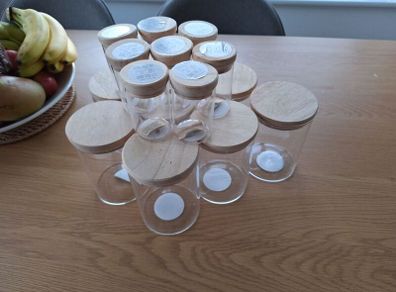 glass jars