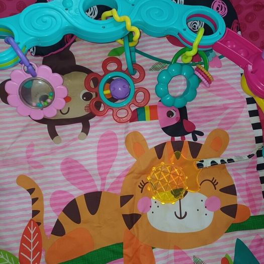 Bright Starts kids playmat gym