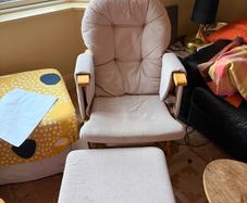 Babylo Glider and footstool