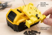 Superior DeWalt Battery Bracket