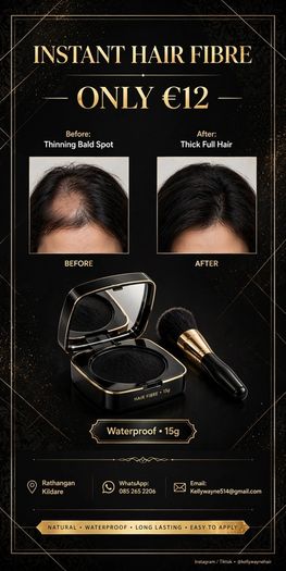 Hair fibre  concealer products