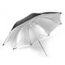 Umbrella Set 2 White 2 Black/Silver Umbrella Continuous Lighting Image 2