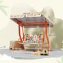 Kids Swing Chair, 2-Seater Patio Swing Bench Image 3