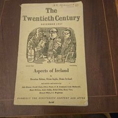 The Twentieth Century November 1957 Aspects Of Ireland By Brendan Behan,brian Inglis,denis Ireland. First Edition Paperback In Good Condition.  See Photos For Same.