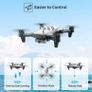 D20 Mini Drone for Kids with 720P HD FPV Camera, Foldable RC Quarcopter for Boys Girls with Altitude Hold, Headless Mode, One Key Start, Tap Fly, Speed Adjustment, 3D Flips, 2 Modular Batteries MULTIPLE COLOURS AVAILABLE (FREE POSTAGE) Image 5
