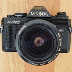 Minolta X700 (1981) + MD Zoom 35-70mm f/3.5 - Serviced & Ready to Use Film Camera
