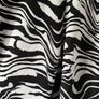 SHEIN PETITE Zebra stripe print flare leg trousers Size 8 Image 3