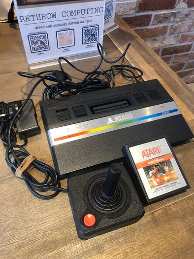 Atari 2600 Junior with Tennis Game #361