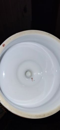 Antique Glass Urn