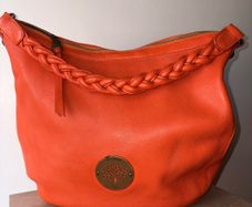 Large leather Hobo bag